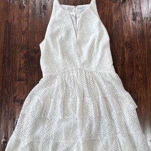 Small White Eyelet Dress